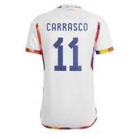 Billiga Belgien Yannick Carrasco #11 Borta fotbollskläder VM 2022 Kortärmad